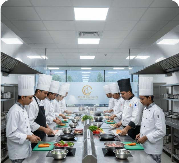 Diploma in Commercial Cookery in Dehradun 